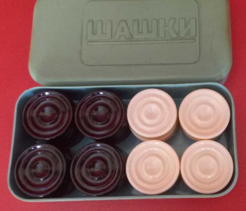 Шашки  гра  СРСР .