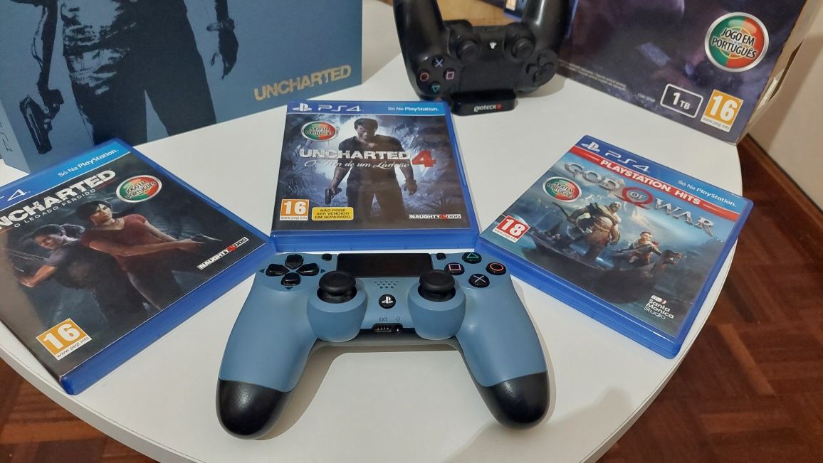 Ps4 Uncharted edition completo