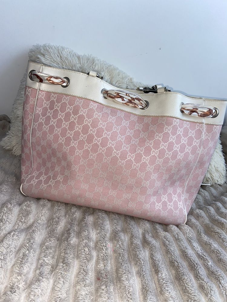 Torebka gucci made in italy różowa