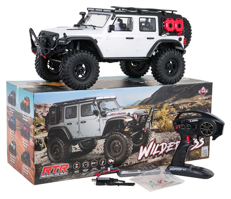 Zdalnie Sterowane Auto Terenowe WILDERNESS RTR 1:10 Pojazd RC HB-R1015