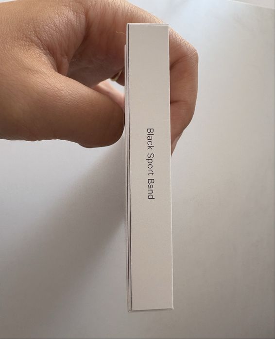 Oryginalny pasek do Apple Watch czarny 42 mm M/L