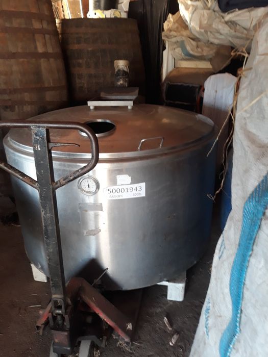 Vendo depósito em inox