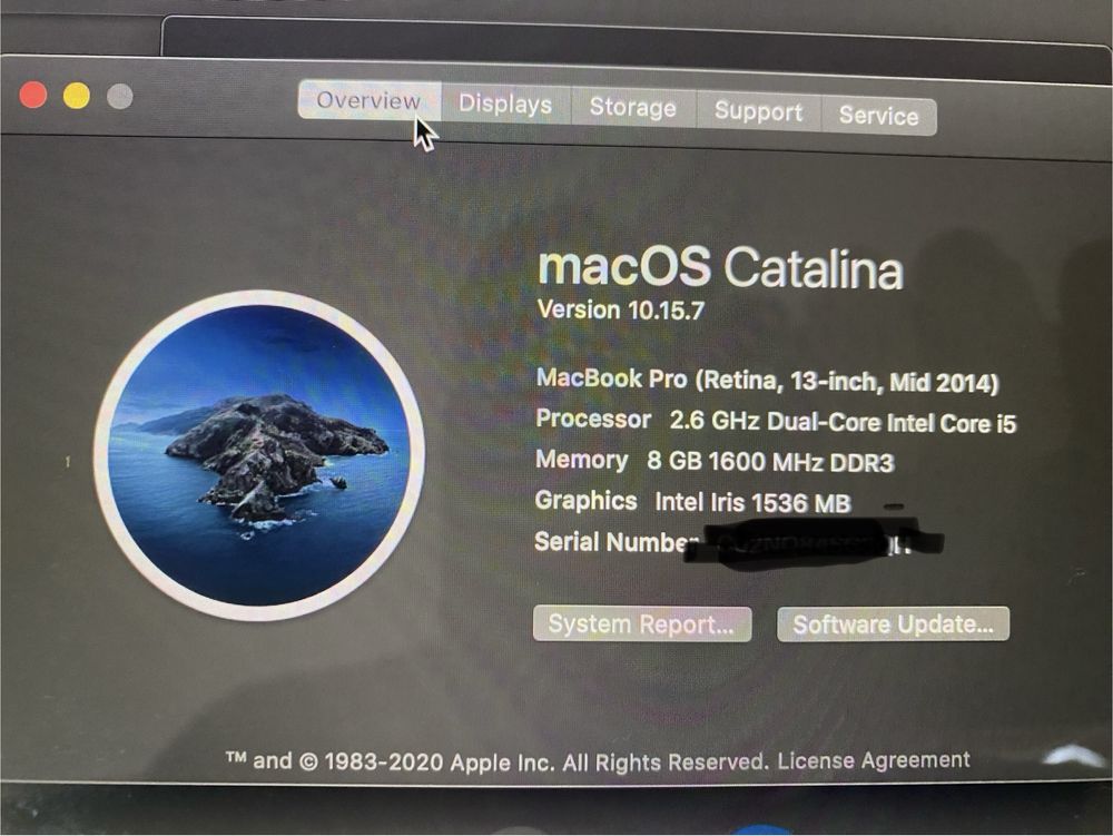 Macbook Pro Retina 2014 13”