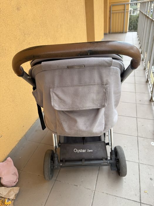 Прогулянкова коляска візок дитячий BabyStyle Oyster Zero сіра