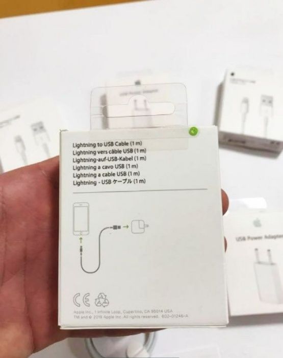 Оригінал Кабель из США lightning шнур зарядка на айфон для iPhone