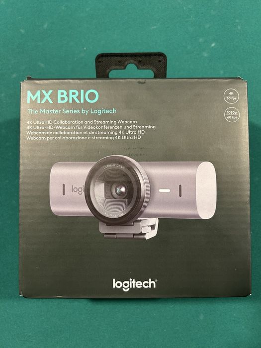 Webcam Logitech MX Brio 4K Ultra HD