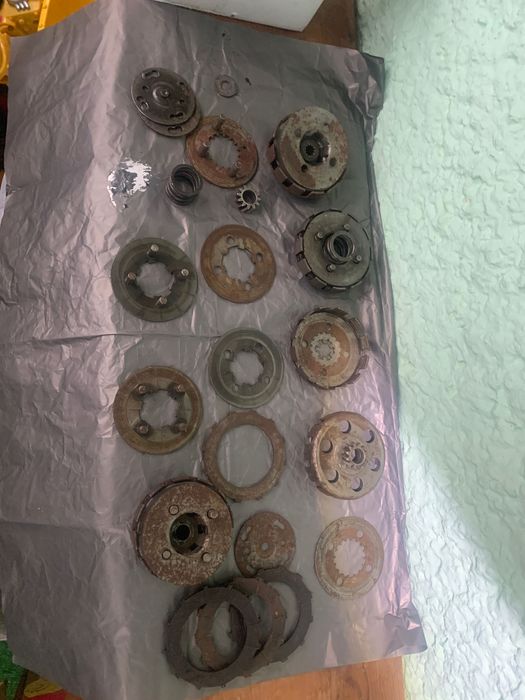 Зчеплення запчастини до мопеда Верховина Ш57/Ш58