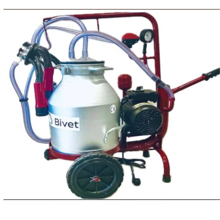 Dojarka do mleka konwiowa bańkowa mobilna dla krów krowy kóz METAL 30l