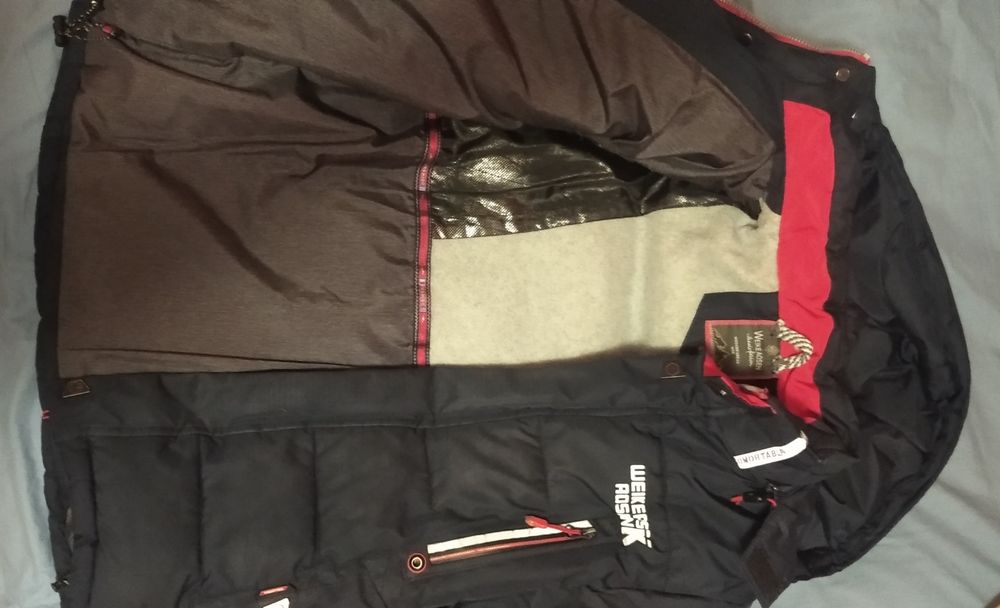 Зимова куртка на хлопчика підлітка дитяча.