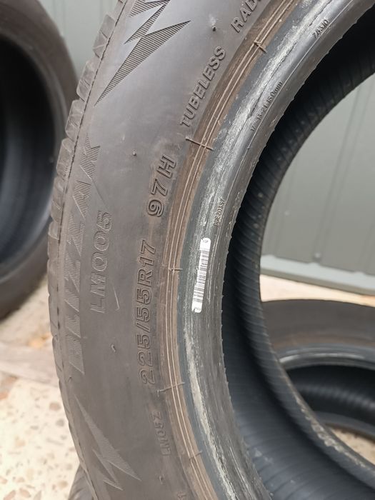 Зимові шини 225/55/17 Bridgestone Bluzzak LM005 2023 пара