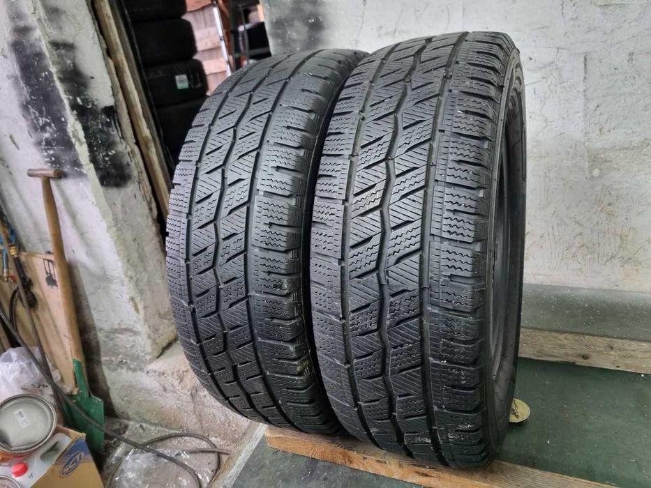 Dwie Opony zimowe 205/65R15C 6mm Hankook Winter I'cept LV 2022r