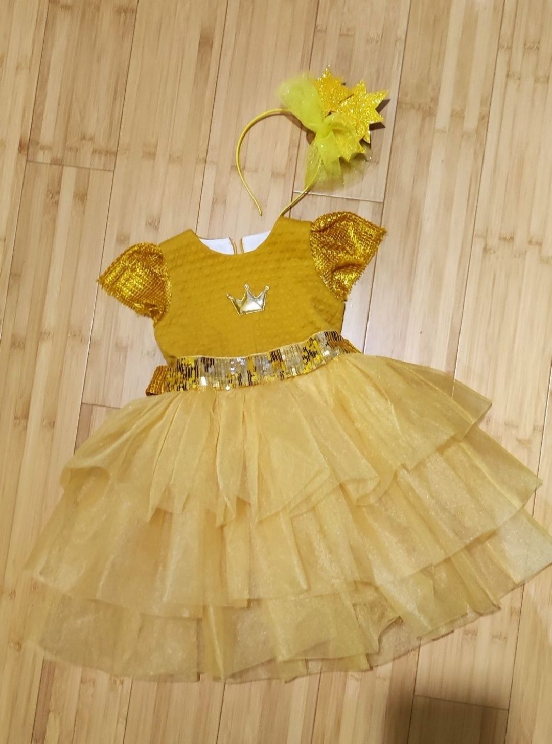 Прокат костюму бджілки,104 см. 3-5 р. Прокат плаття зірочки, сонечка.