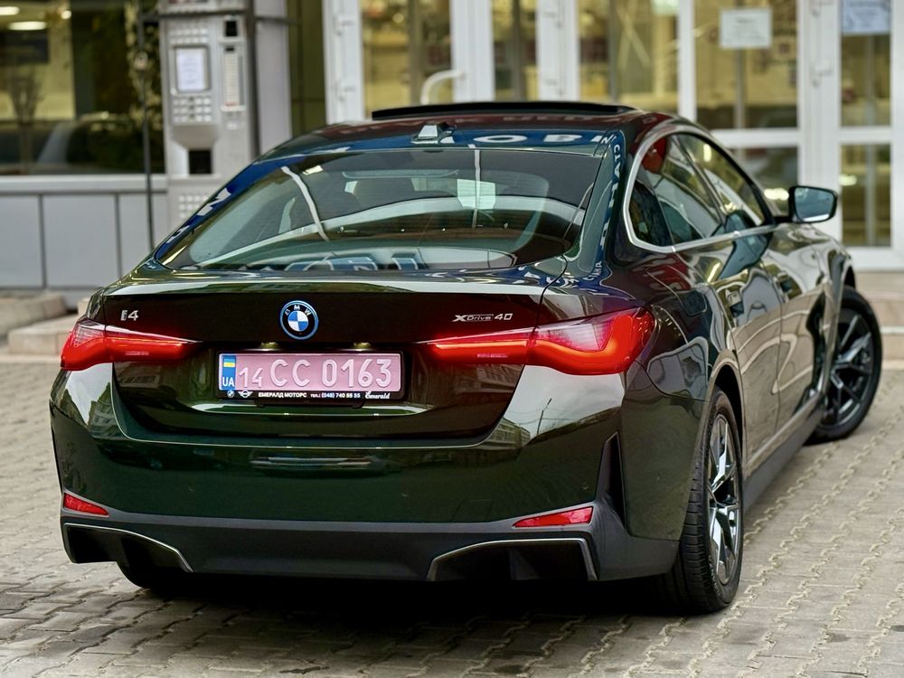 BMW i4 2024 запас хода 550 км