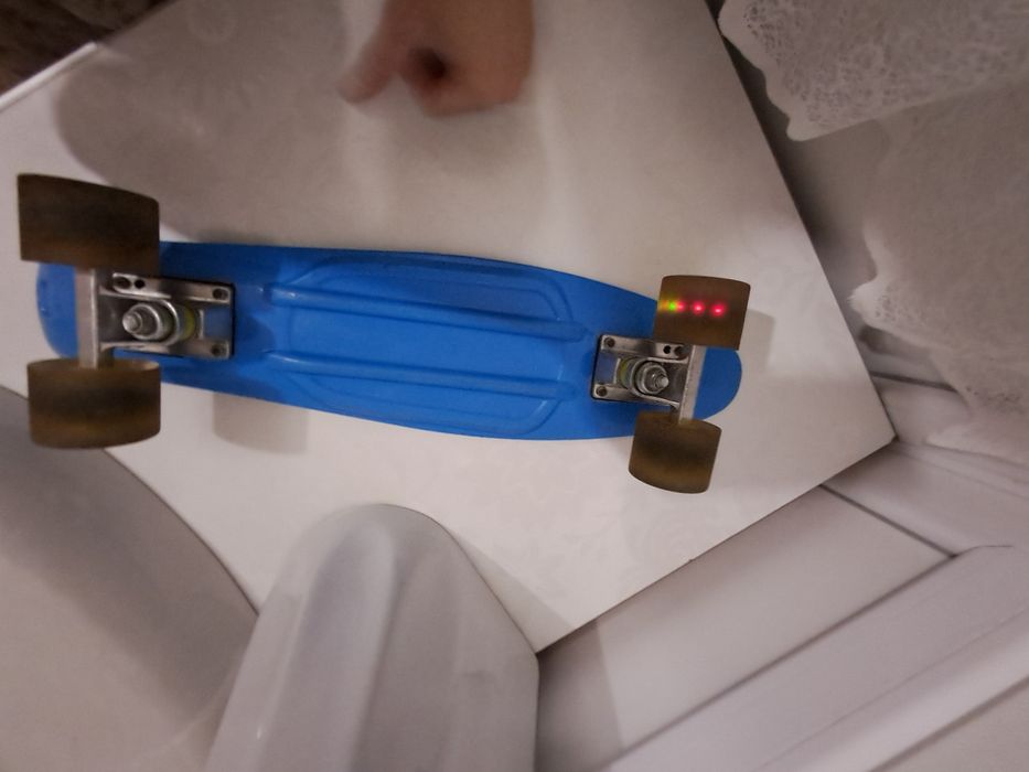 Скейт пластмасовий