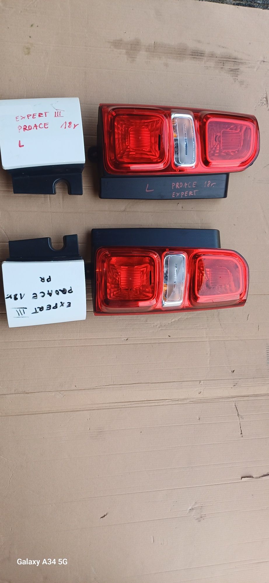 Lampa tylna tylnia toyota proace verso 18r expert lll