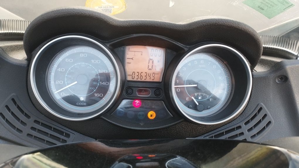 Piaggio Xevo 125 z 2007r na kat B