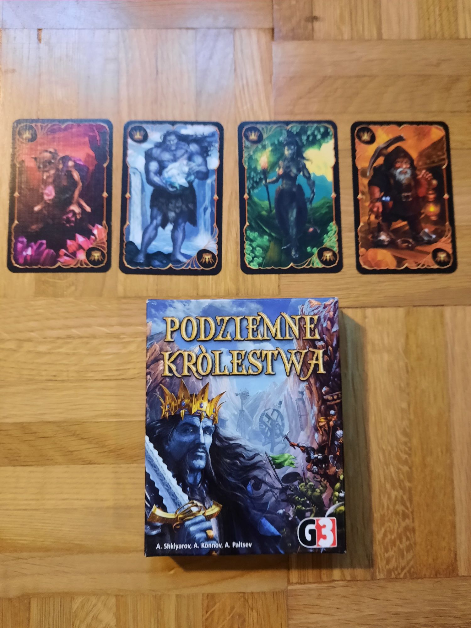 Podziemne Królestwa gra karciana