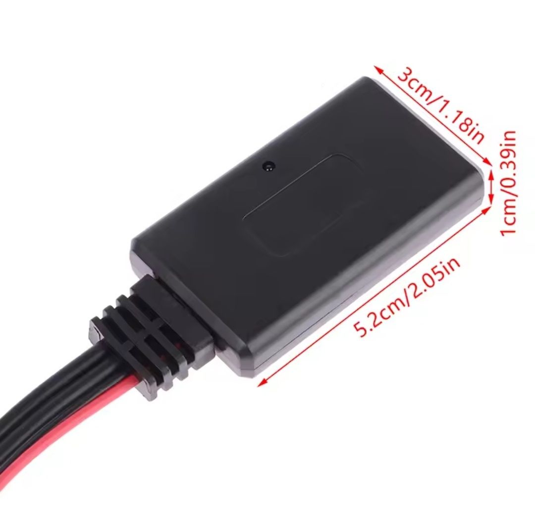 RCA Bluetooth приемник адаптер, стерео 2RCA беспроводной AUX аудио.