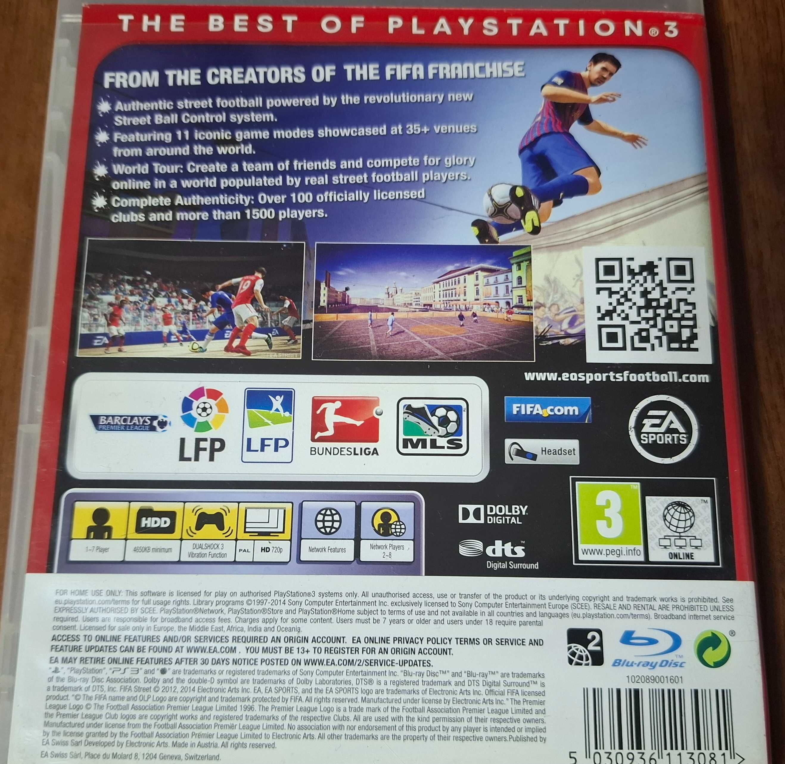 Gra FIFA STREET na konsole ps3 Sony Playstation