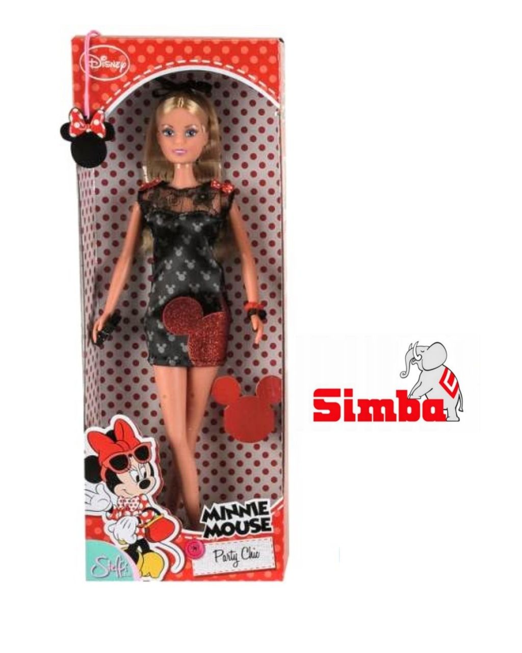 Lalka Steffi SIMBA edycja limitowana DISNEY MINNIE MOUSE  nowe