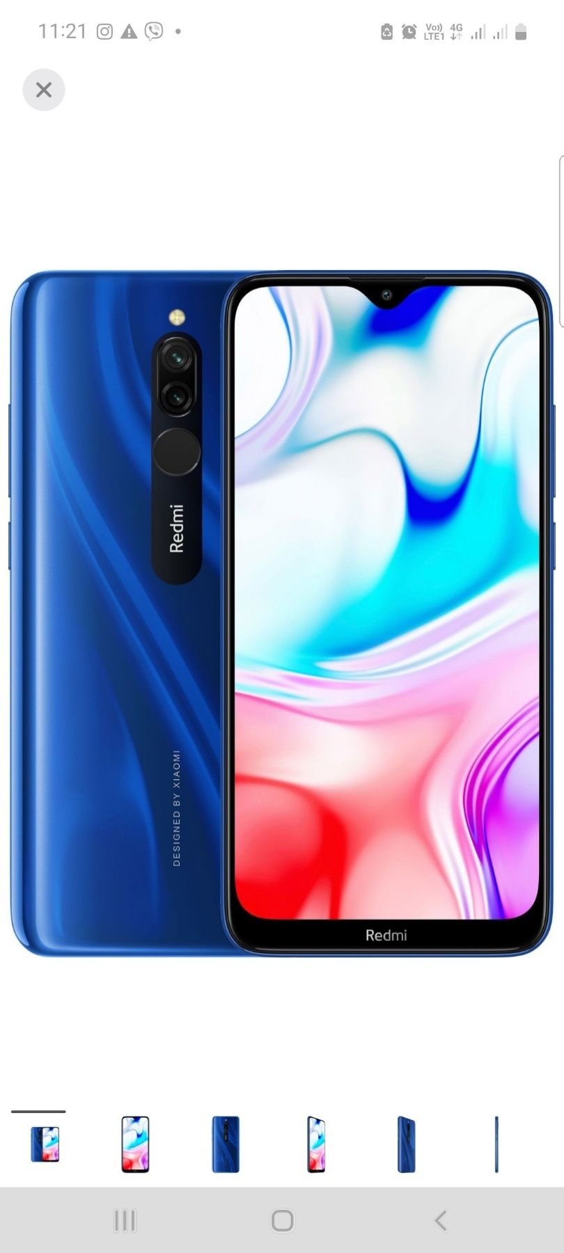 Xiaomi Redmi 8 4/64 Sapphire Blue