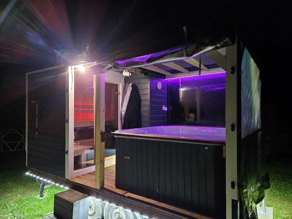 Mobilne Spa Jacuzzi i Sauna