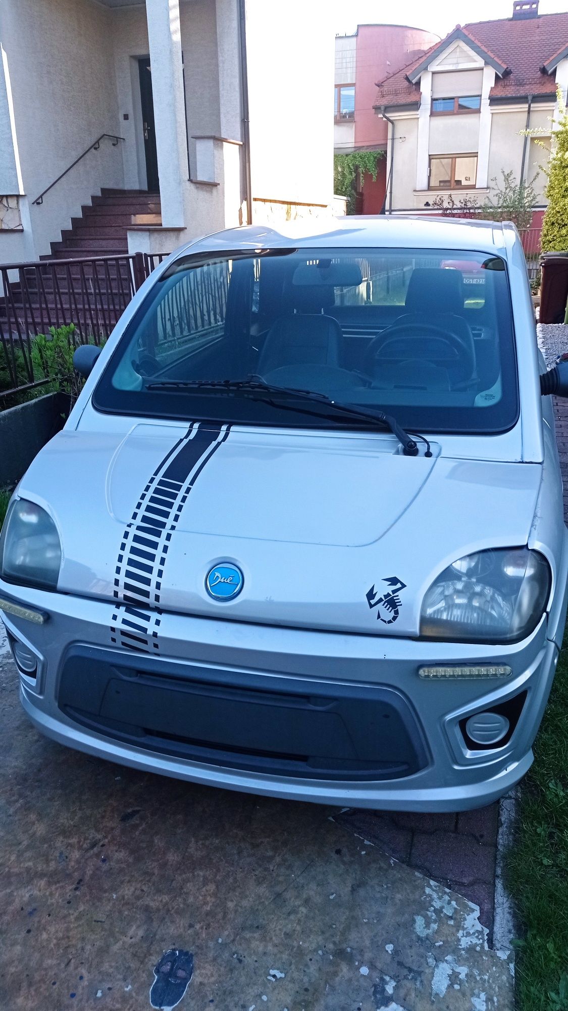 Mikrocar DUE 4osobowy napawojazy B1 2komplety kòł
