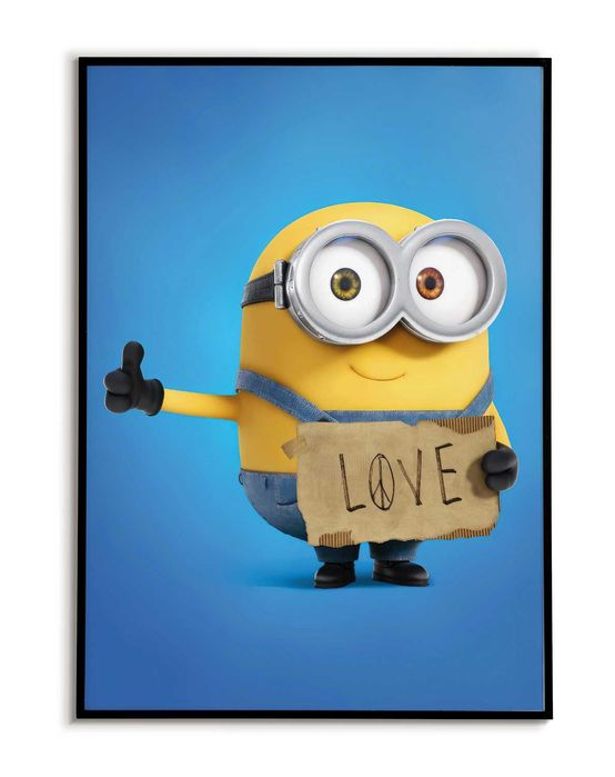 Minionki PLAKAT A3 - Banana - trzeci plakat GRATIS