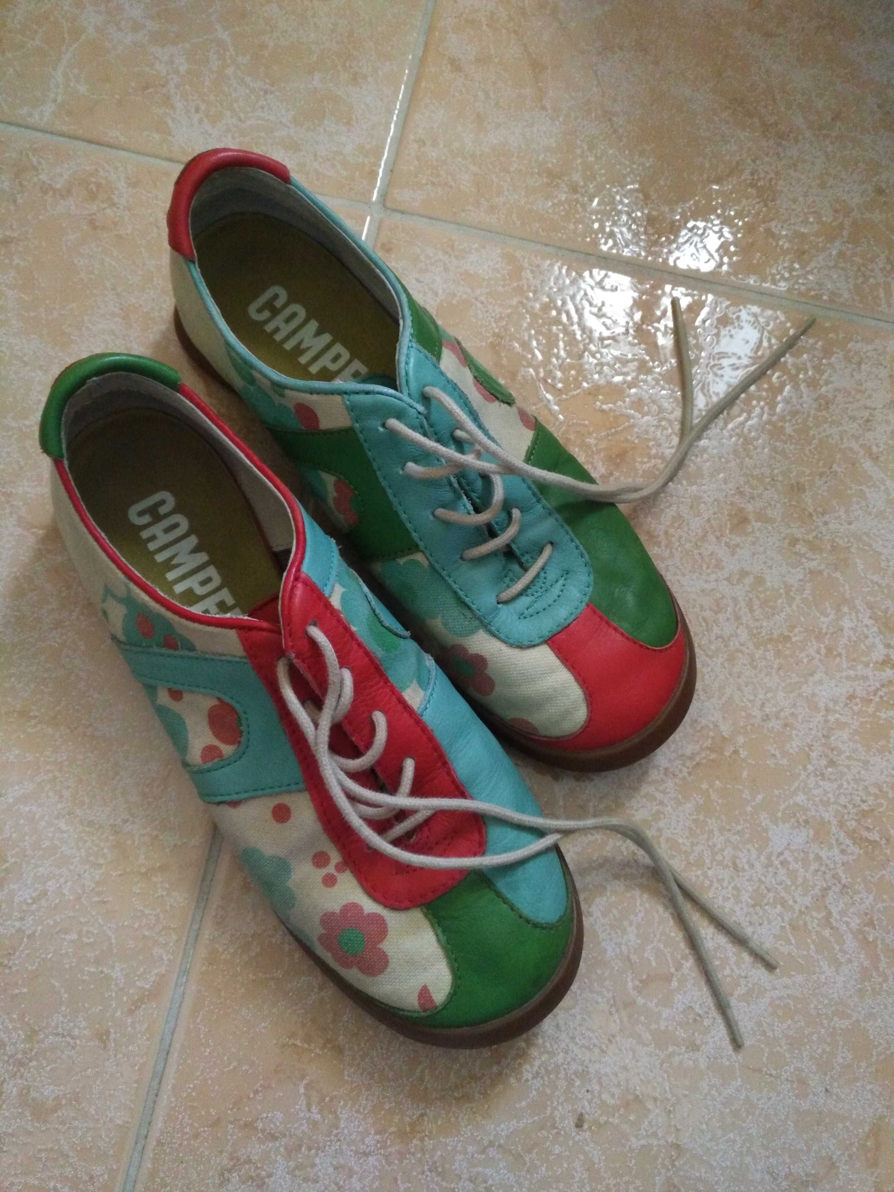 Sapatos Senhora multicor