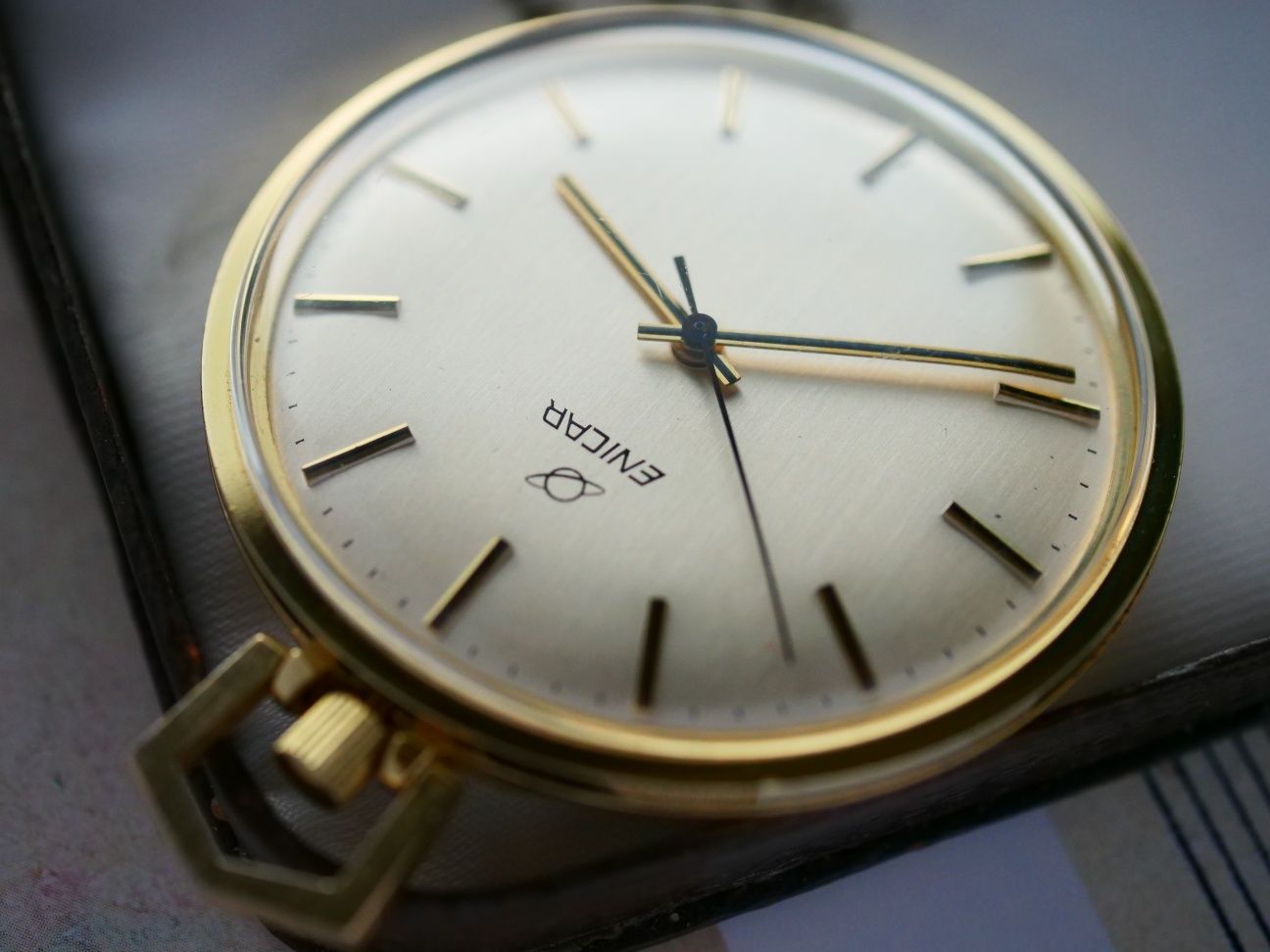 Enicar zegarek kieszonkowy swiss made szwajcarski stary vintage mechni