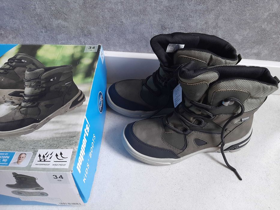 buty zimowe rozmiar 34