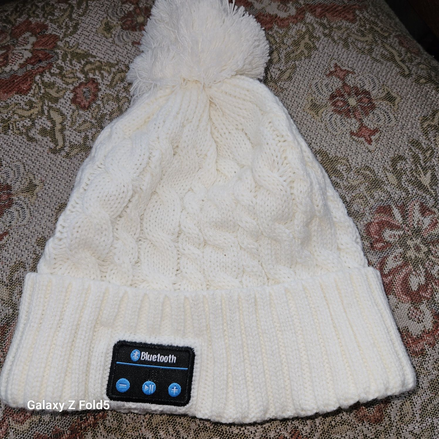 Czapka ze słuchawkami Bluetooth
