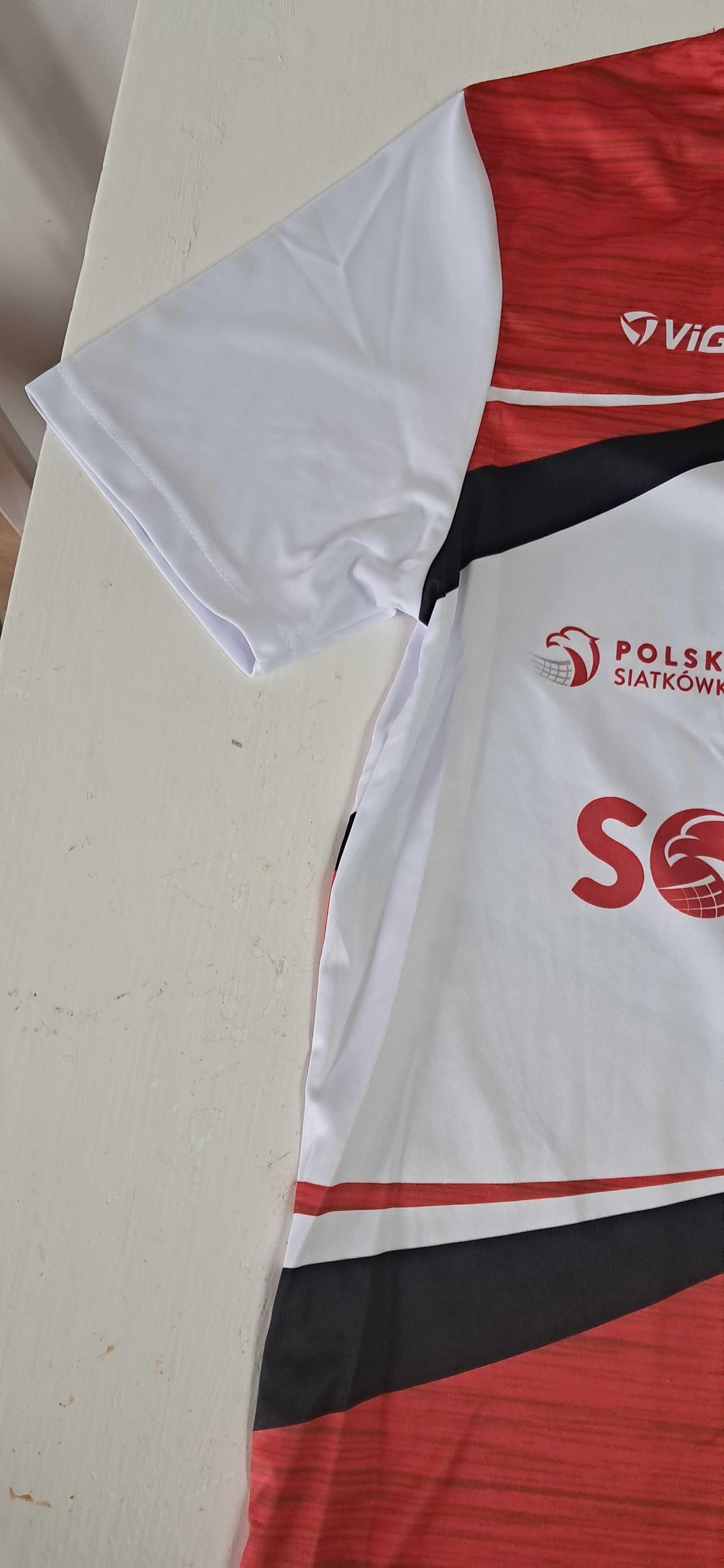 Koszulka SOS Siatkarskie Ośrodki Szkolne Polska Siatkówka NOWA Rozmi L