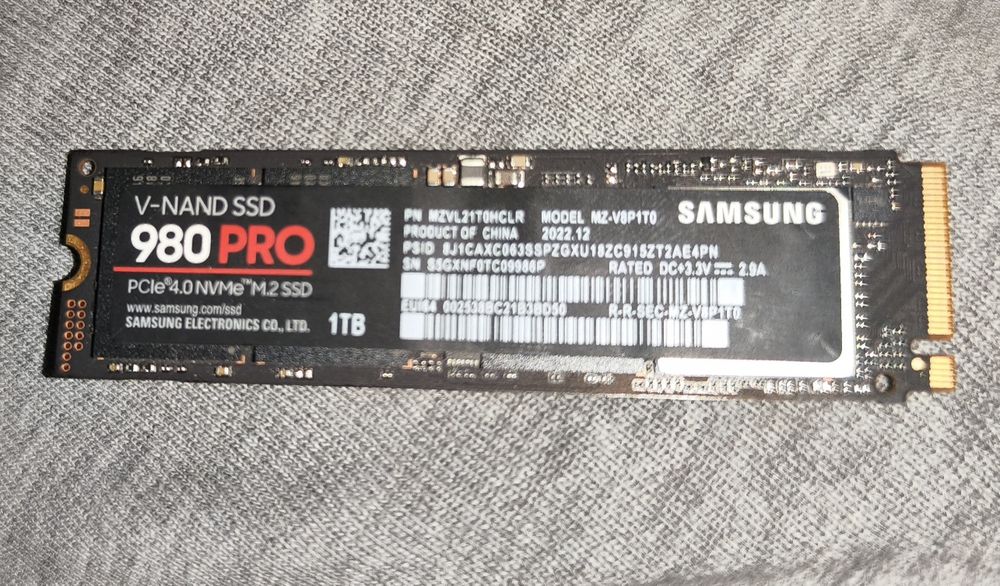 Samsung V-NAND SSD 980 PRO 1TB