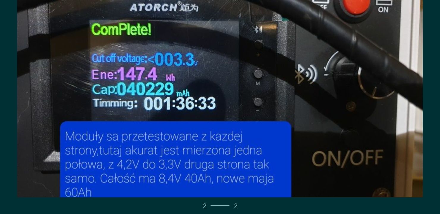 Moduł do fotowoltaiki 40A 8,4V