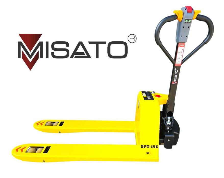 Paleciak elektryczny Misato wózek paletowy 1500kg 1.5T EPT15D 10Ah/48V