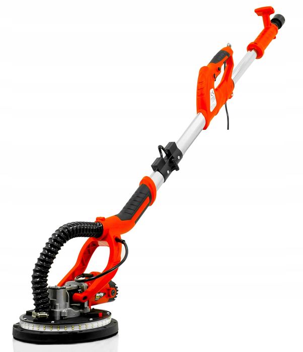 SZLIFIERKA ŻYRAFA DO GIPSU Gładzi Tynku Tynków LED Wysięgnik Składana