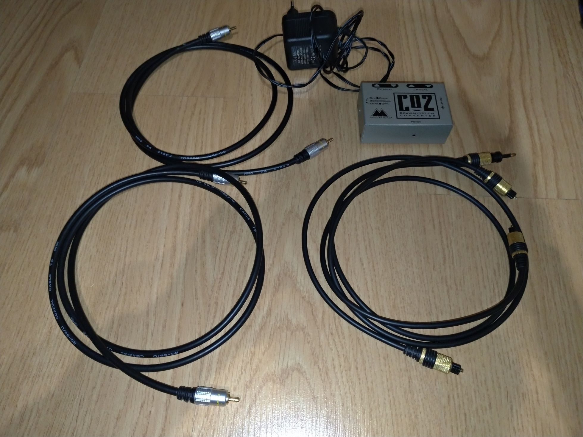 M-Audio CO2  - Conversor bidirecional coaxial / óptico