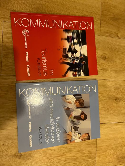 Kommunikation książki język niemiecki cena za dwie sztuki