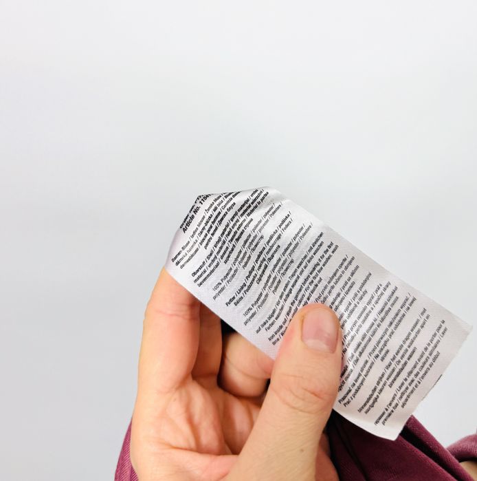 Bluzka w odcieniach bordo tie-dye M 38 Janina