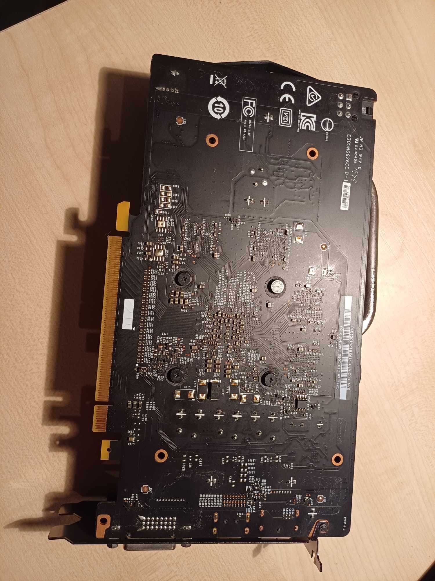 Karta graficzna MSI GeForce GTX 1050 Gaming X 2GB