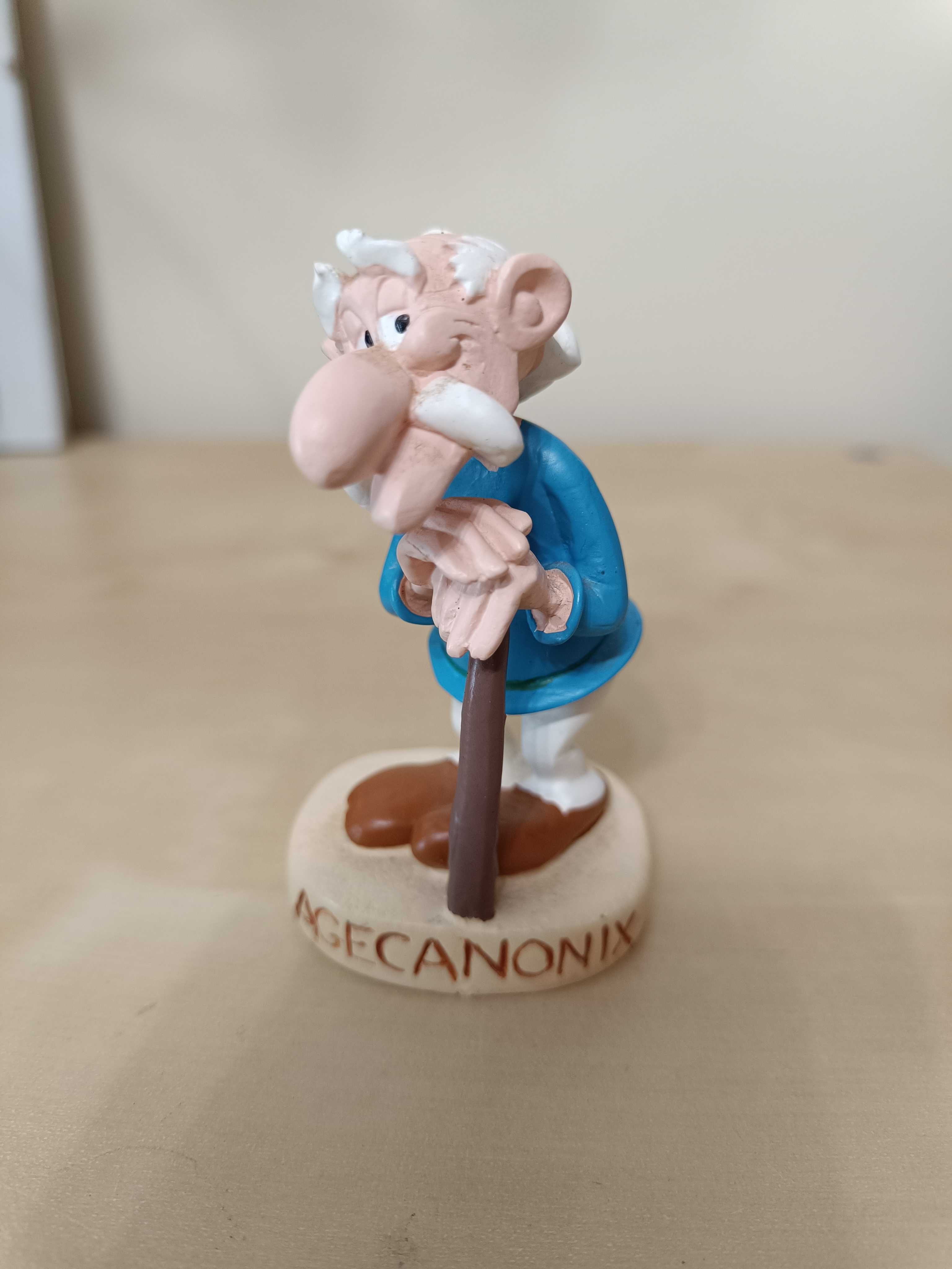 AGECANONIX, figura de coleção ASTERIX, o Gaulês, em resina