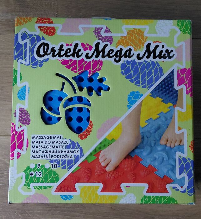 Масажний коврик Ortek mega mix 12 шт