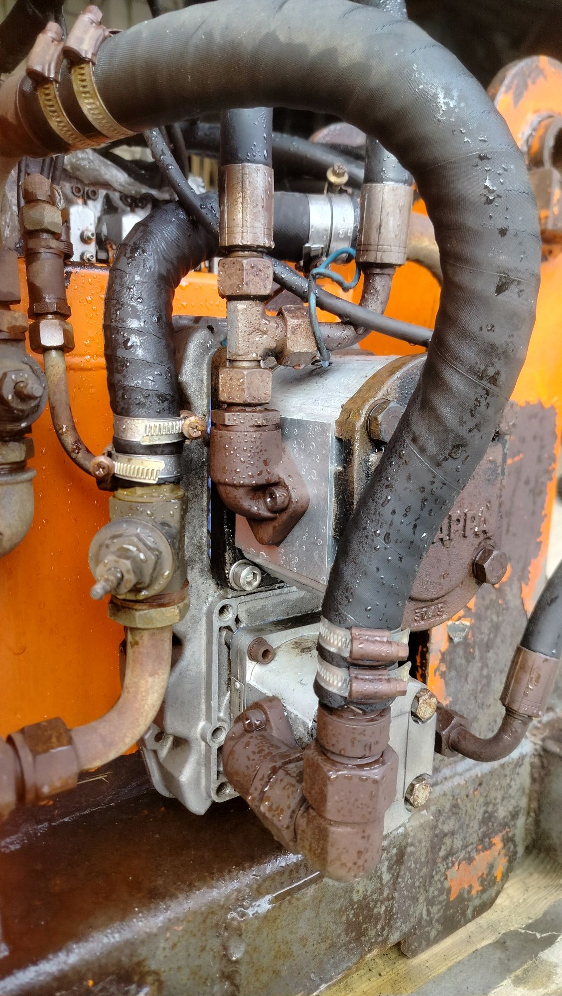 Zasilacz, agregat hydrauliczny, do listwy, kosiarki