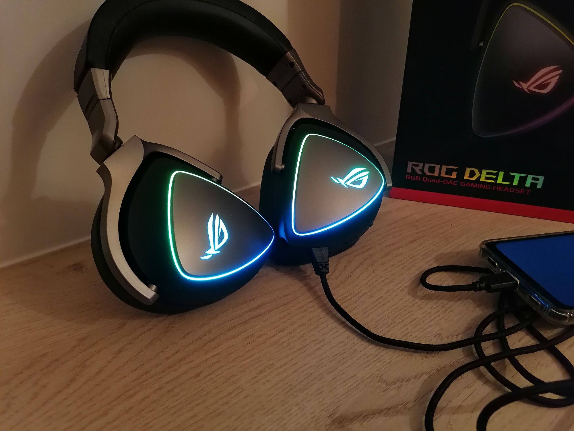 Asus Rog Delta Słuchawki USB type-C