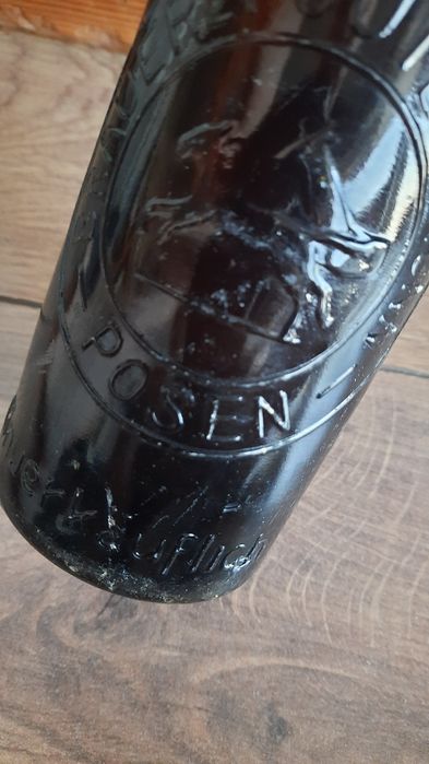 stara butelka piwo browar Mycielskich Braurei Gutenbrunn Posen