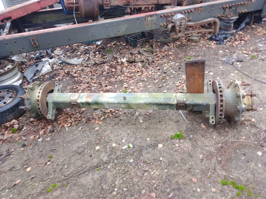 Oś osie BPW Eco Plus tarcza dlugosc 210 cm szerokosc belki 12cm