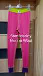 Śliczne getry legginsy wełniane, Merino wool wełna, Janus 140
