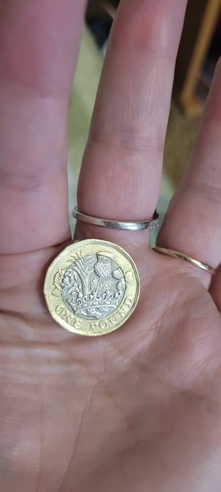 Moneta Kolekcjonerska 1 funt brytyjski z 2016r