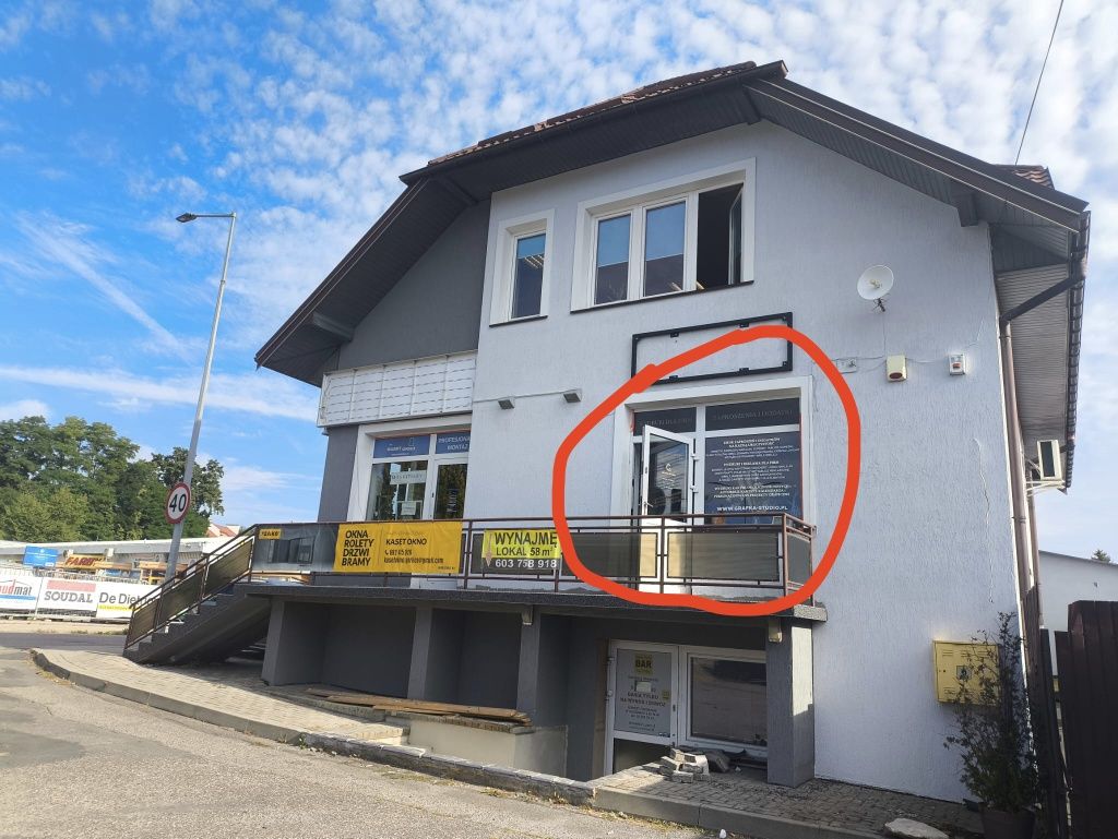 Wynajmę lokal 48 M2, ul. 11 listopada